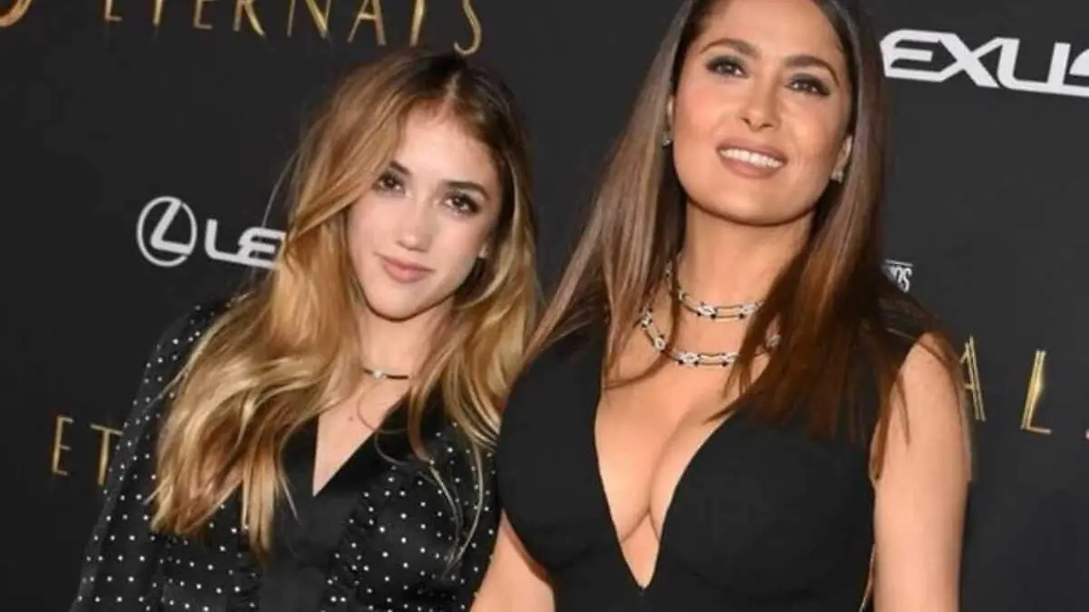 Salma Hayek con su hija Valentina